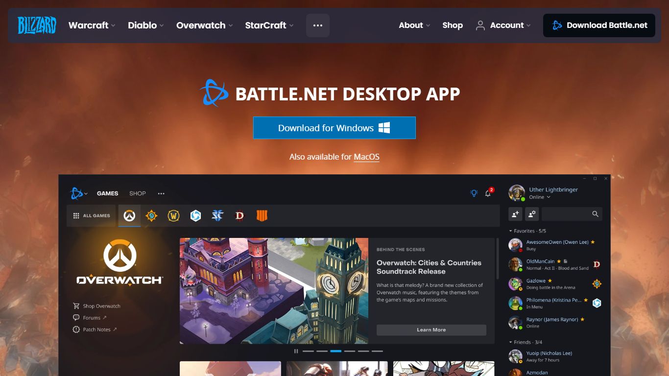 Battle.net App – Blizzard Entertainment